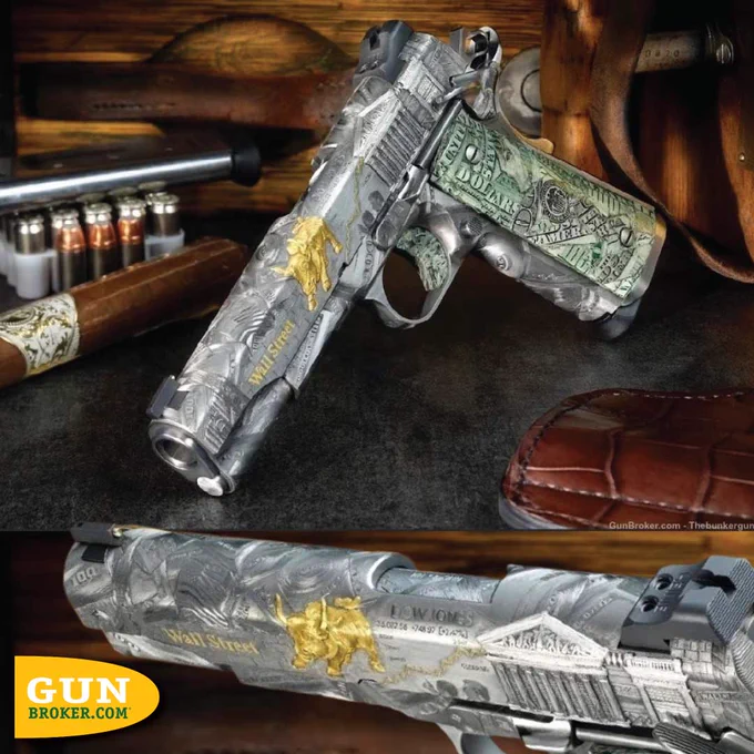 ☀️ #SundayGunday: 2024 Nighthawk Custom Model Wall Street – .45 ACP
🔗 See it here: https://bit.ly/4e6azMU

Luxury meets performance. The Nighthawk Custom Wall Street is a handcrafted 1911 built with the precision, fit, and finish that have made Nighthawk one of the most respected names in custom pistols.

Chambered in .45 ACP and crafted for those who appreciate the finer details, this is 1911 artistry at its finest.

#SundayGunday #NighthawkCustom #1911 #45ACP 