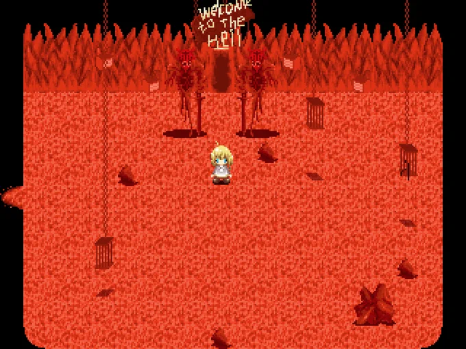 fangame: Dream Genie (2012) location: the hell