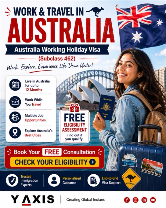 Thinking of studying in Australia on a Working Holiday Visa? 🇦🇺
