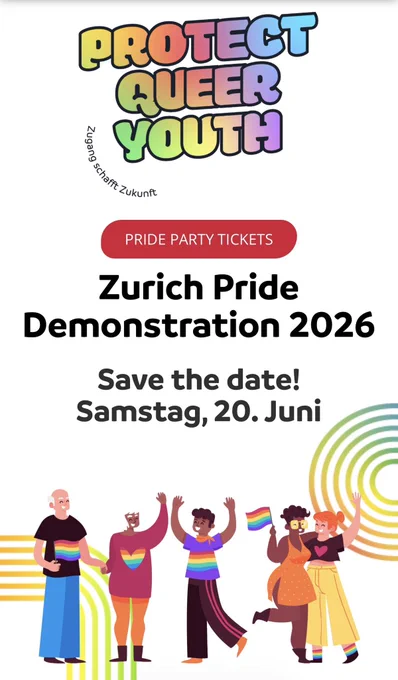 Werbung der Pride 2026