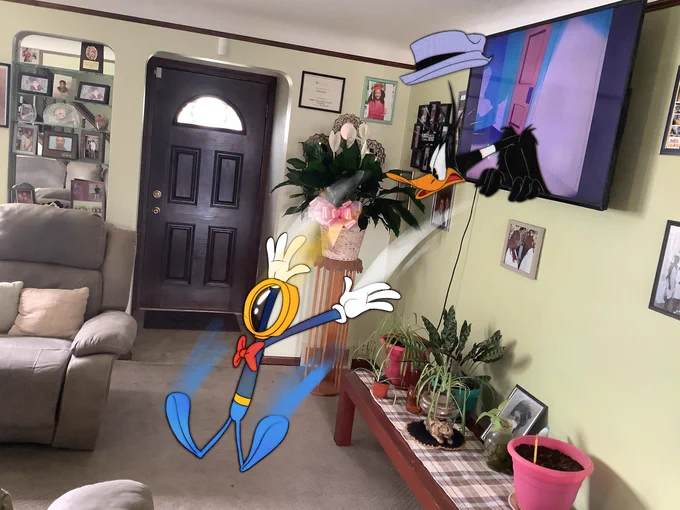 #LooneyTunes #Cartoon #1940s #LiveActionHybrid #DaffyDuck