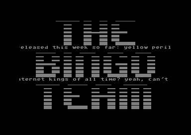 Screenshot of "Escape to Freedom" - Crack: The Bingo Team (TBT) - Published by Mario Moeller on Commodore 64 (1989)