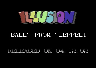 Screenshot of "All-American Basketball" - Crack: Illusion (ILS) - Published by Zeppelin Games on Commodore 64 (1992)