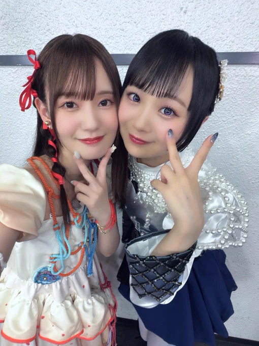 秦谷美鈴役の春咲暖ちゃんとのお写真です🫶
えへへぇ☺️だぁいすきだよ☺️
これからも嫌われない程度に絡みに行くね💕︎