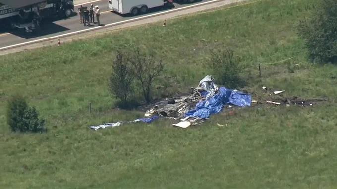 12 dead in crash of plane on skydiving outing in Missouri, authorities say