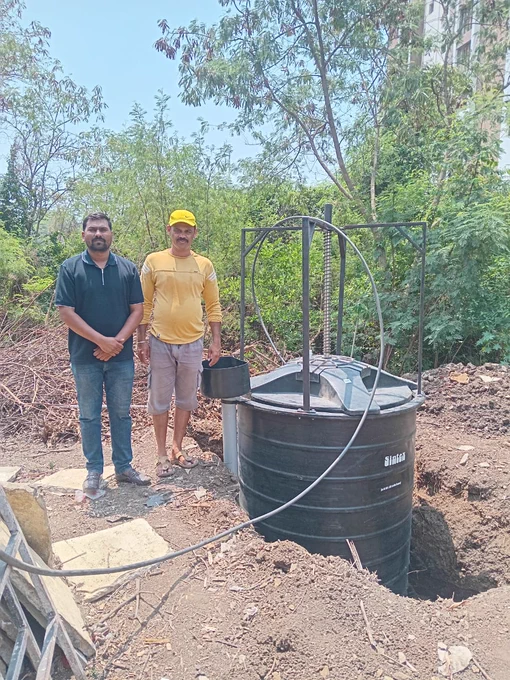 We are pleased to share the successful installation of a 2m³ floating biogas plant at the farm of Mr.Umesh Dhadge in Sudumare.

Through this system, cattle dung and organic farm waste are now being converted into clean cooking gas for the household and nutrient-rich slurry for the fields. What was once considered waste is now a valuable resource, helping the farm operate in a circular and sustainable manner. 🔄🔥

The Impact:
Energy Independence: Biogas solutions help farmers reduce their dependence on firewood and expensive LPG cylinders. ⛽
Soil Health: The slurry produced serves as a potent natural organic fertilizer, improving soil quality and supporting sustainable farming practices. 🌾
Waste Management: Enables efficient, eco-friendly disposal of organic waste right at the source.
As a #AgTech#ClimateAction social enterprise, we remain committed to#ImpactAtScale#ImpactAtScale. 