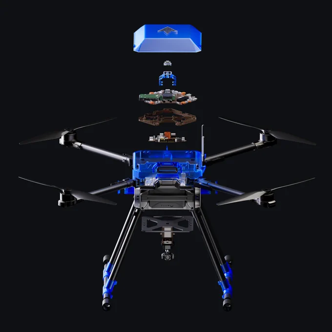 Open source drone, built by Arrowair.com community contributors