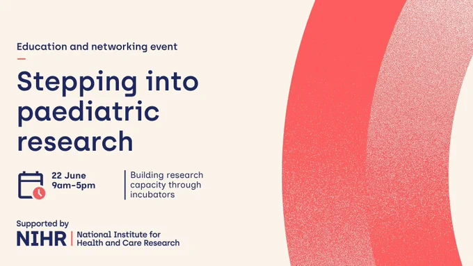 Education and networking event
Stepping into paediatric research
22 June, 9am-5pm
Building research capacity through incubators