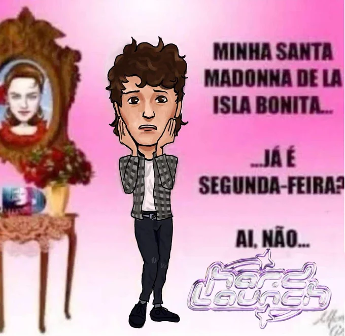 My saint madonna of la isla bonita... it's already monday? Oh no.... HARD LAUNCH