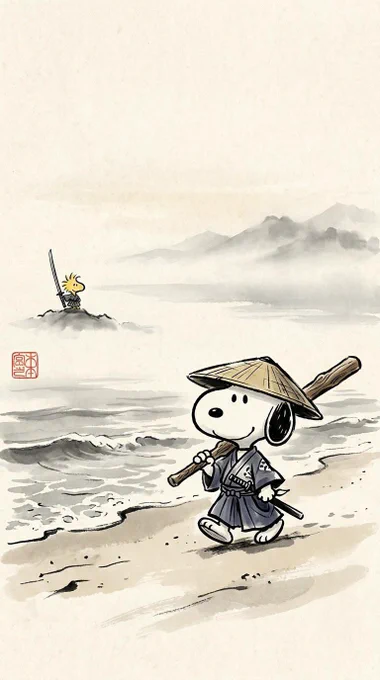 Samurai snoopy 