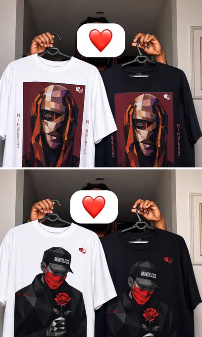 Top : Mindless collection 

Bottom : broken hearted collection