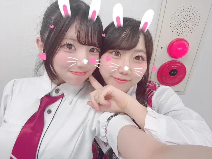 アイドル前髪オソロなんよね💆🏻‍♀️
次回も一緒に頑張ろな🤌🏻