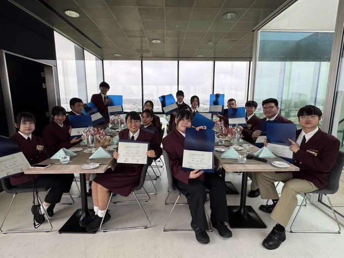 Students from Kaohsiung Chung Chang Industrial High School recently completed a two-week exchange at COOVI Secondary School in Anderlecht.