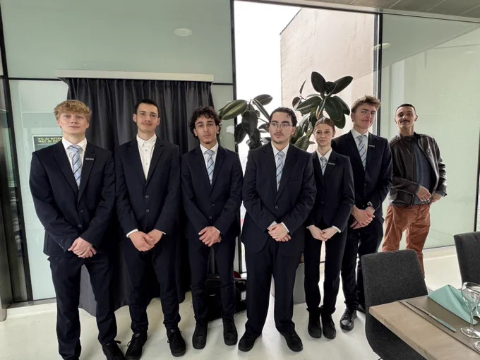 Students from Kaohsiung Chung Chang Industrial High School recently completed a two-week exchange at COOVI Secondary School in Anderlecht.