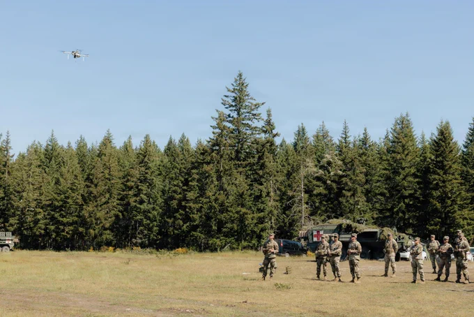 Soldiers with 7th Infantry Division trained medical evacuation, casualty care and drone resupply during a medical exercise at JBLM.