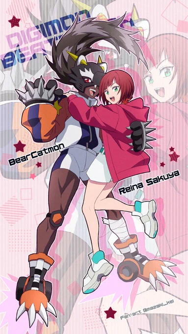 DIGIMON BEATBREAK FAN ART @mazaki_kei