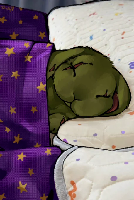 For the sake of all of us don't wake him up