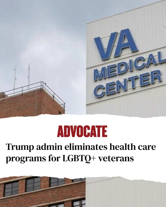 Advocate: Trump admin eliminates health care programs for LGBTQ  veterans