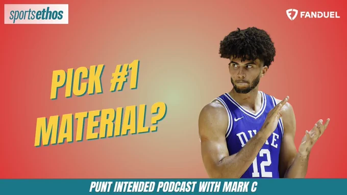 Punt Intended thumbnail with picture of Cameron Boozer and title "Pick #1 Material?"