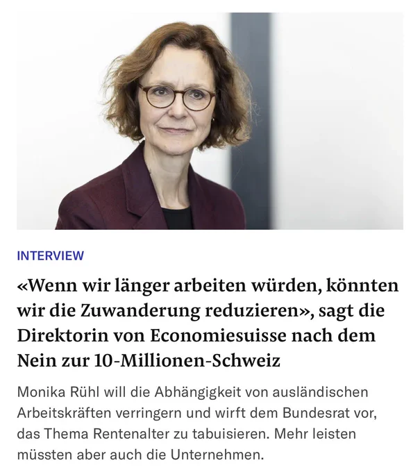 Monika findet, dass ihr mehr arbeiten soll, damit der Lebensstandard der Bonz*innen gehalten wird.