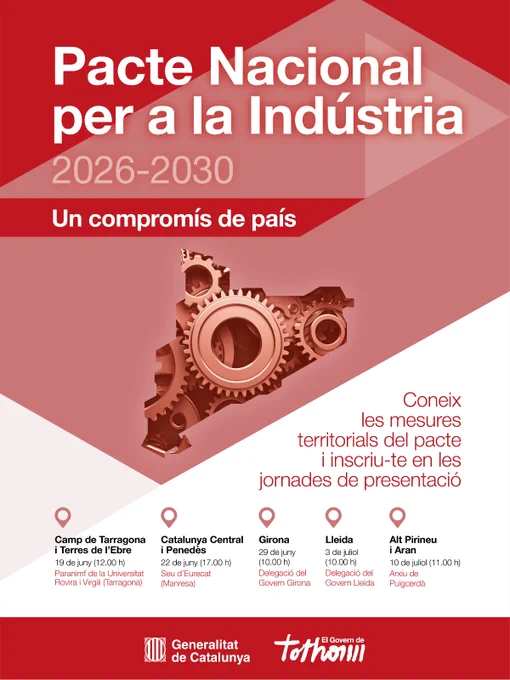 Pacte Nacional per a la Indústria 2026-2030