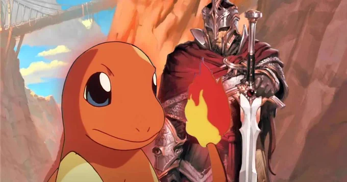 Pokemon Fan Turns Gen 1-3 Starters Into Dungeons and Dragons Classes