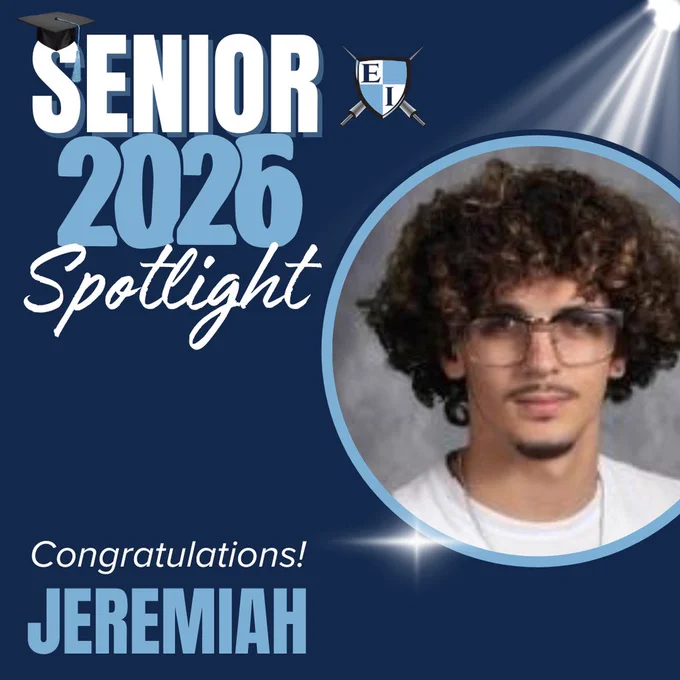 Senior 2026 Spotlight Congratulations Jeremiah