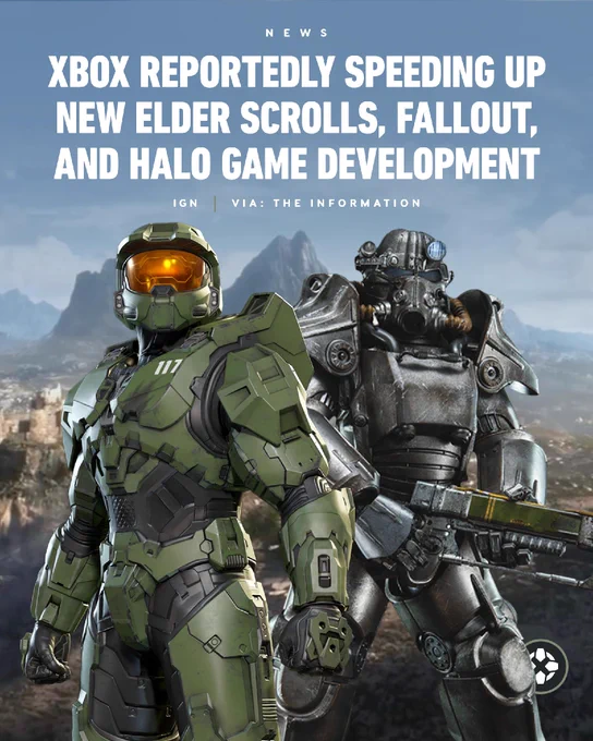 Xbox Reportedly Speeding Up New Elder Scrolls, Fallout, and Halo Game Development