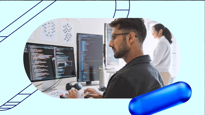 developers working at their workstations
