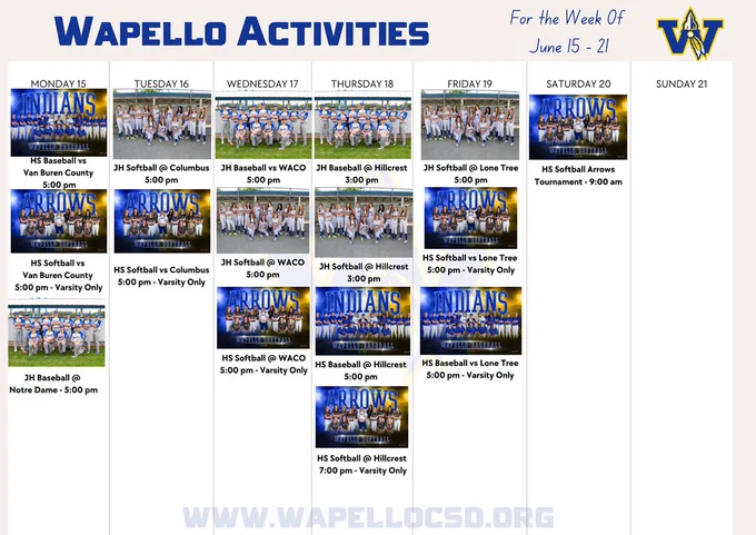 Weekly Events