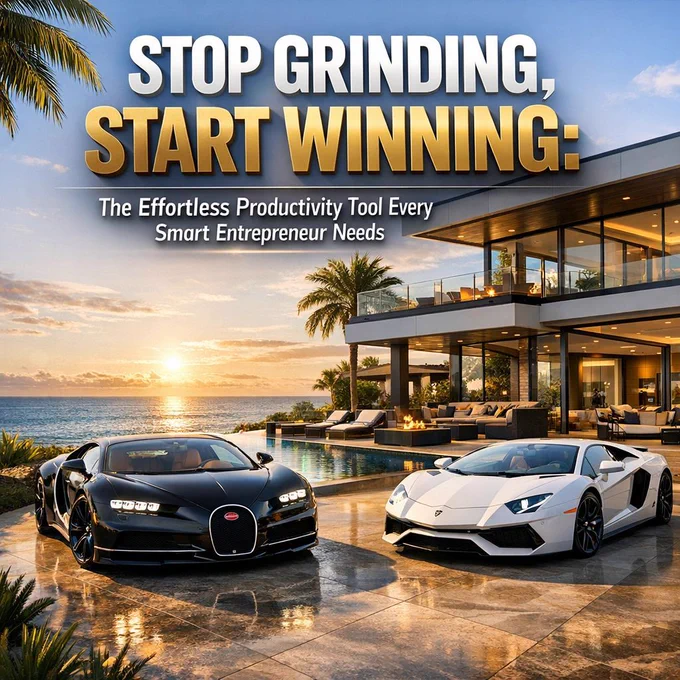 Stop Grinding, Start Winning: The Effortless Productivity Tool Every Smart Entrepreneur Needs in 2026 🏆⚙️

http://thehomebizinsider.com

Discover the game-changing productivity tool helping entrepreneurs achieve more success with less effort this year!

#EffortlessWinning #SmartProductivity2026 #TheHomeBizInsider #THBINextLevel