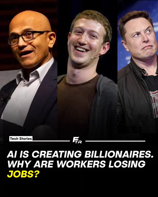 AI is creating billionaires then why so many layoffs