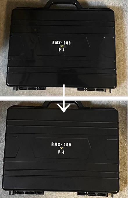 ムラサメ研究所とわかるロゴを入れようとしてたのを思い出しちゃいました。形式番号を間違えてたのを、剥がしてそのまま使えないかなとしちゃってて、忘れちゃってました。