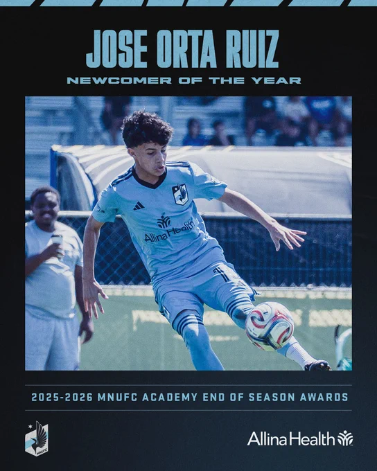 Jose Orta Ruiz, Newcomer of the Year