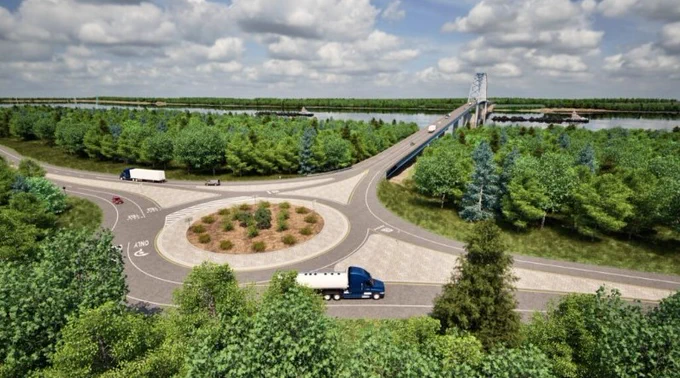 U.S. 51 Bridge Replacement project rendering