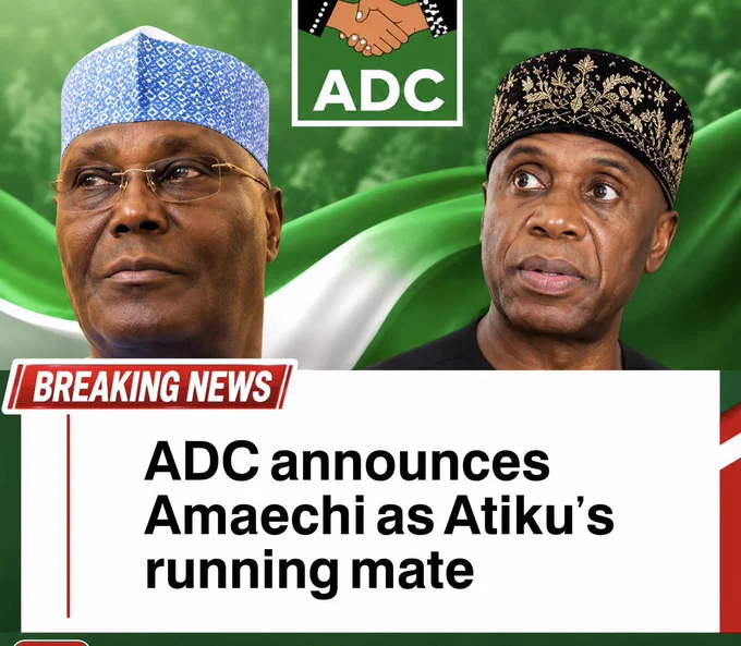 It's Officially 🤝

#JoinADCNow
#30MillionVotesForAtiku
#AsOneWeCanGetItDone
#ForecastAtikulatedMedia
#RevolutionalCraft2027
