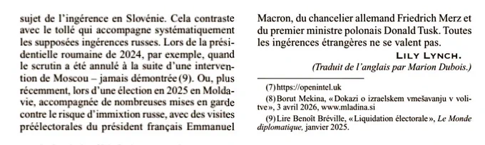 Quand Macron fait de l'ingérence en Roumanie 
