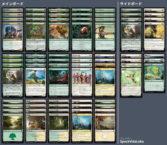 4 Brightglass Gearhulk
1 Meltstrider's Resolve
2 Starting Town
1 Multiversal Passage
4 Pawpatch Recruit
1 Keen-Eyed Curator
4 Leatherhead, Swamp Stalker
1 Bushwhack
4 Badgermole Cub
1 Nurturing Pixie
3 Gene Pollinator
6 Forest
2 Seam Rip
3 Abandoned Air Temple
4 Practiced Offense
2 Ouroboroid
3 Surrak, Elusive Hunter
4 Temple Garden
2 Plains
4 Llanowar Elves
4 Hushwood Verge


2 Erode
1 Soul-Guide Lantern
1 Elspeth, Storm Slayer
1 Meltstrider's Resolve
2 Restoration Magic
4 Sheltered by Ghosts
2 Balustrade Wurm
2 Keen-Eyed Curator