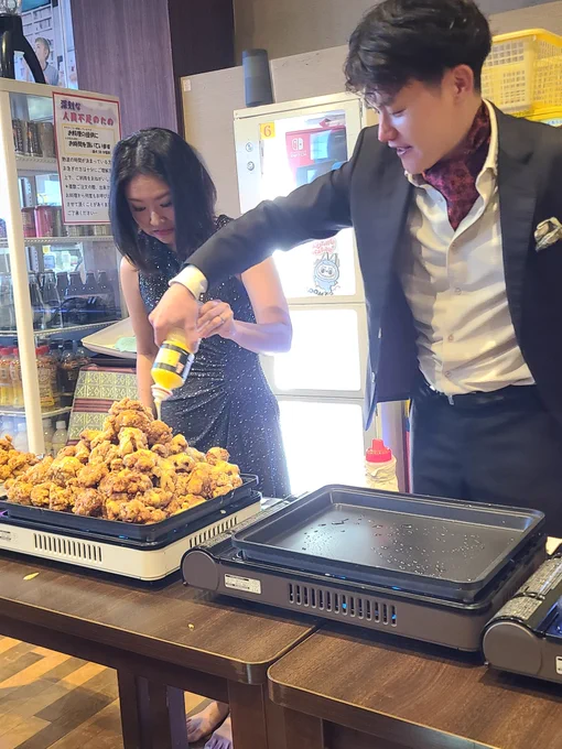 ガーリックバター🧄かけまくりでした🤣