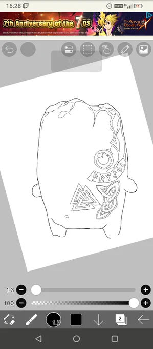 Moon's response to me claiming their sprite was AI generated. If you know anything about art and AI, this doesn't prove anything as they easily could've taken a completed sketch and put that into AI (which is my assumption). They also refused to show the layers of their finished piece by claiming they merged the layers together already (definitely not even more suspicious😉😉)