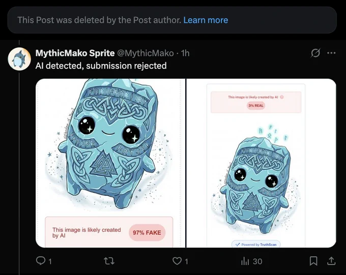 Finally Moon, decided to delete their original post, a completely (not) normal thing to do when you're in the right.