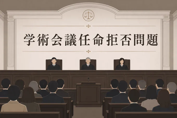 学術会議任命拒否問題のイメージ画像です