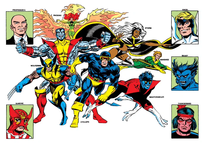 The New X-Men circa 1975!