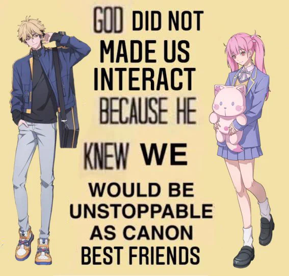 Xia fei and li tianxi link click in a bff meme format