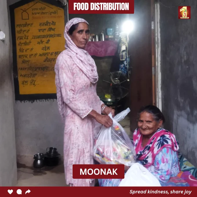 🍚 No hunger. No helplessness. Not on our watch.
Dera Sacha Sauda Food Bank, inspired by the divine teachings of Saint Dr. Gurmeet Ram Rahim Singh Ji Insan, is distributing ration kits to families in need — because every person deserves food on their plate.
Thousands served. Countless lives touched. This is seva in its truest form.