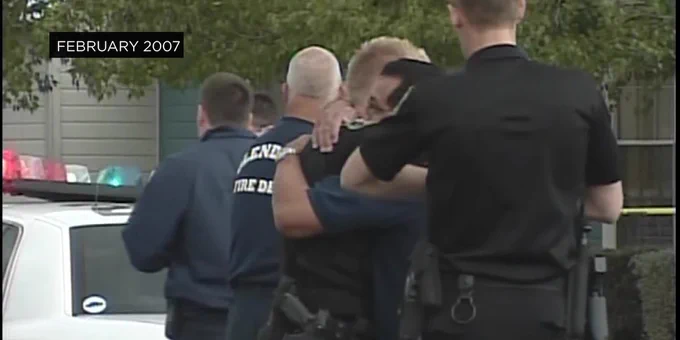 Glendale Police Officer Anthony Holly was shot and killed during a traffic stop in 2007. Holly had been Officer Dave Goetia’s backup that day.