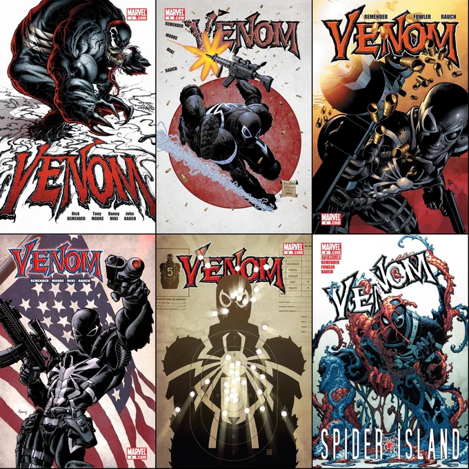 Venom #1-6 from March-August 2011.