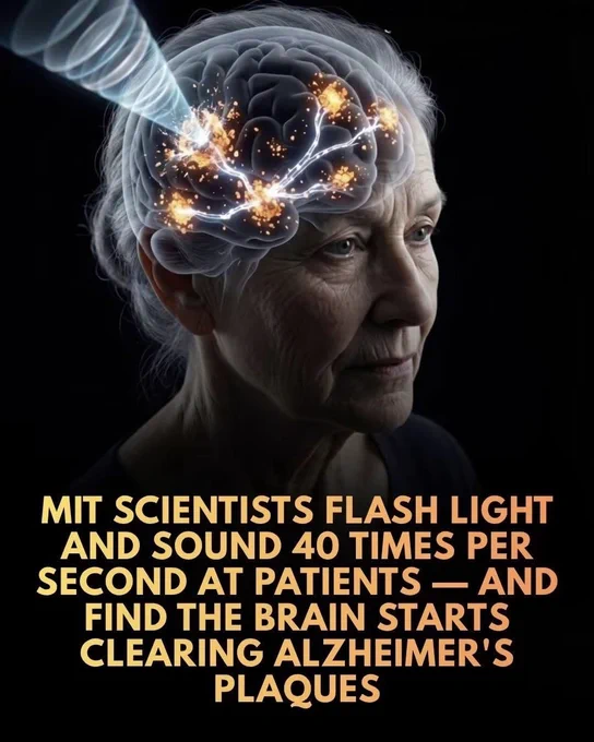 🧠 Can Flashing Lights Help Fight Alzheimer’s? 

Scientists are testing a fascinating new treatment that uses light and sound pulses at 40 Hz to activate the brain’s natural cleaning system. Early studies suggest it may help clear harmful proteins linked to Alzheimer’s, slow brain shrinkage, and improve memory.

It’s still being tested in large clinical trials, but this simple, non-invasive approach could change how we treat brain diseases in the future.

Source:
 Orenstein, D. *Evidence that 40 Hz gamma stimulation promotes brain health is expanding*. MIT News.
