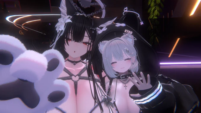 2人目かおるこメイド天使にゃんちゃん！
また出会えたね！
ステクロ以来で久しぶりにお話しイチャイチャできたー！
かおるこさんのスタダずっと受けてみたいと思ってて今回受けれたー！
しかもメイド天使にゃん！
かおるこさんのメイド天使にゃん可愛い過ぎてもうメロメロ状態💕
たくさんイチャイチャして幸せだった！
次は通常のスタダ接客受けてみたいけど今回のメイド天使にゃん良すぎてまたかおるこさんのメイド天使にゃん見たいな|•ω•,,)ﾁﾗｯ
機会があれば見して欲しいです！
今回接客してくれてありがとー！
またイチャイチャしてください！