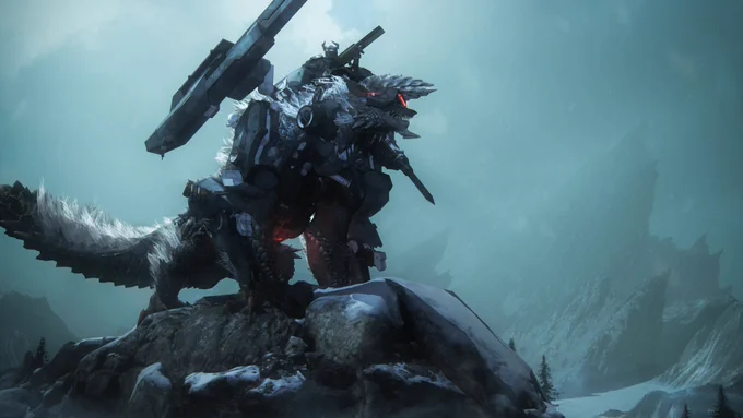 kitbashed from monster hunter creatura